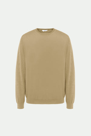 Cashmere and silk crewneck