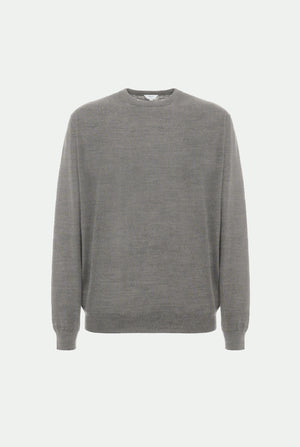 Cashmere and silk crewneck