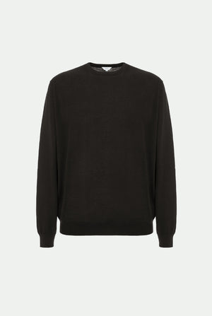 Cashmere and silk crewneck