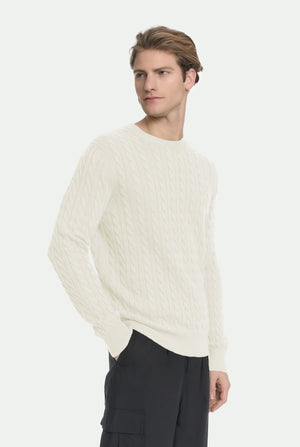 Rundhalspullover aus Luxury Cashmere