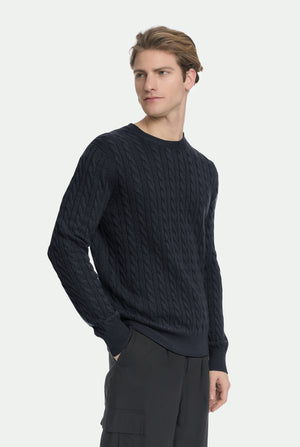 Rundhalspullover aus Luxury Cashmere
