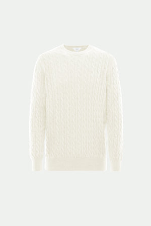 Luxury cashmere crewneck