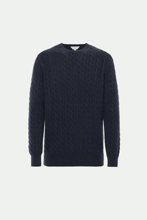 Luxury cashmere crewneck