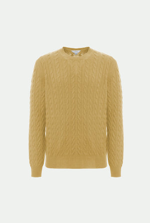 Crew neck in luxury cashmere