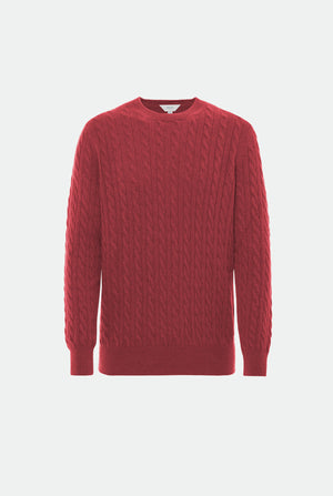 Luxury cashmere crewneck