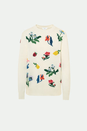 Luxury cashmere crewneck