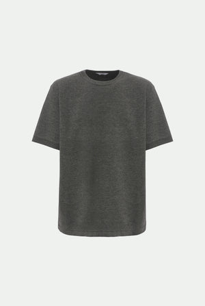 Rundhalspullover aus Kaschmir-Seiden-Mischung