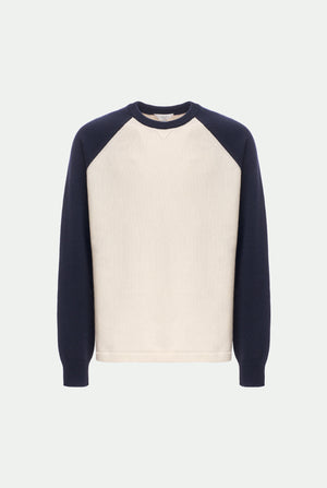 Rundhalspullover Raglan aus Kaschmir