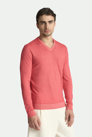 Tavolozza V-Ausschnitt-Pullover