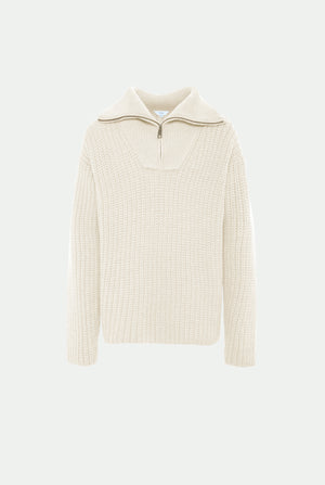 Cashmere high-neck sweater