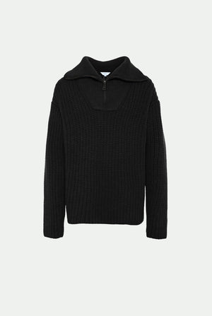 Cashmere high-neck sweater