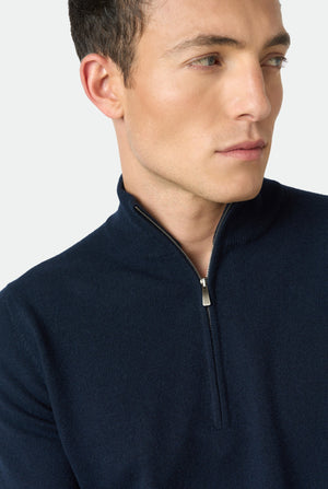 Maglia collo alto Sergio in luxury cashmere