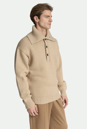 Jersey de cuello alto de camello