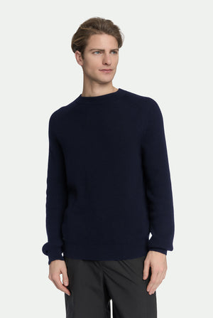 Maglia collo alto in luxury cashmere