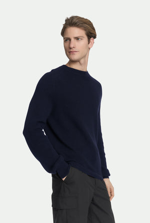 Maglia collo alto in luxury cashmere