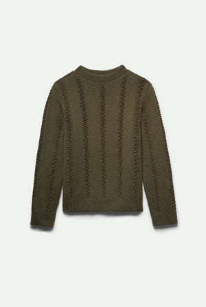 Grant Openwork Crewneck in cashmere