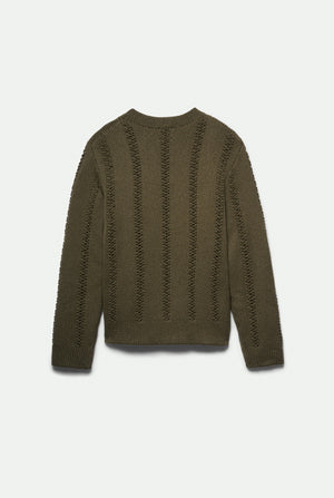 Grant Openwork Crewneck in cashmere
