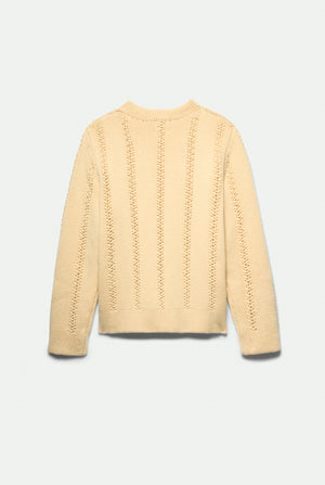 Grant Openwork Crewneck in cashmere