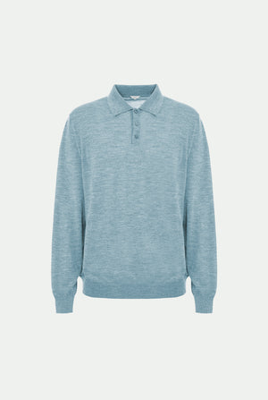 Gianni polo in cashmere silk