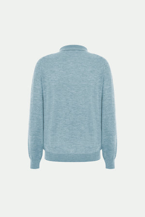 Gianni polo in cashmere silk