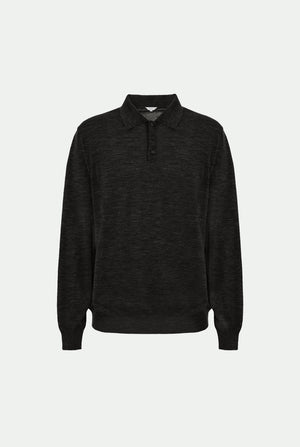 Cashmere and silk polo