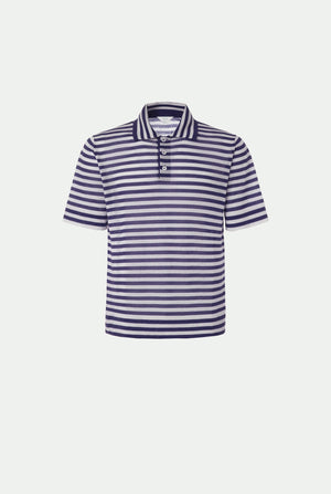 Ultra-fine cashmere polo shirt