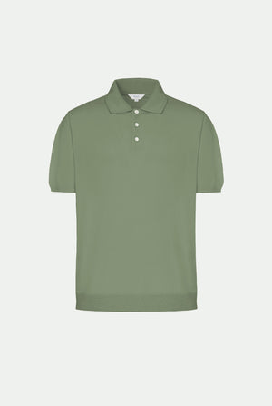 Polo aus Makò-Baumwolle