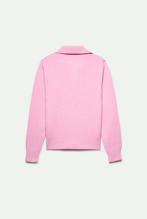 McQueen Ribbed Polo Shirt in cashmere
