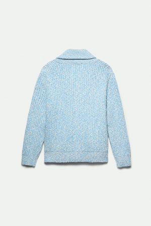 Cooper Shawl Cardigan in wool and Cashmere