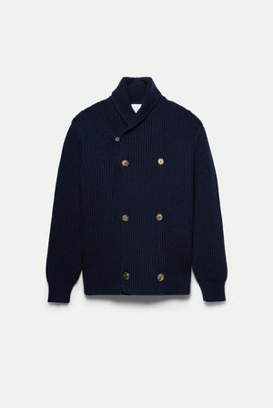 Lancaster Peacoat Cardigan in cashmere