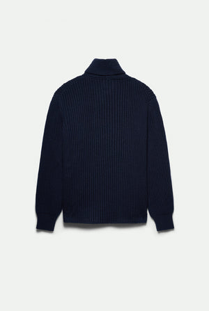 Lancaster Peacoat Cardigan in cashmere