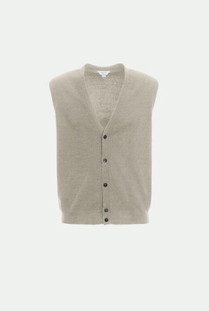 Stanley vest in luxury cashmere