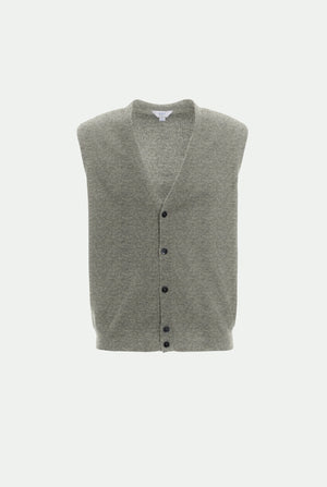 Stanley vest in luxury cashmere