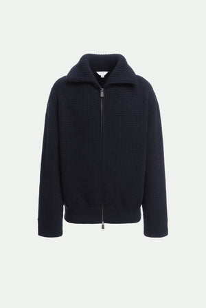 Bomberjacke aus Schurwollmischung