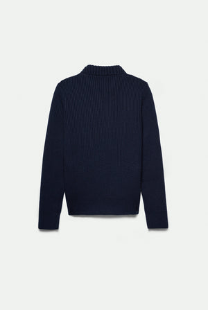 Brando Zip Bomber in cashmere