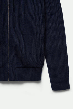 Brando Zip Bomber in cashmere