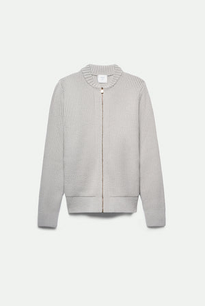 Brando Zip Bomber in cashmere