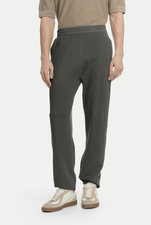 Pantalon en mélange de cachemire et soie