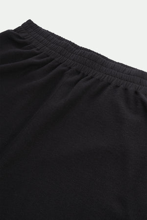 Pantalon en piqué de laine vierge et soie