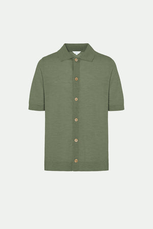 Extrafine merino wool shirt