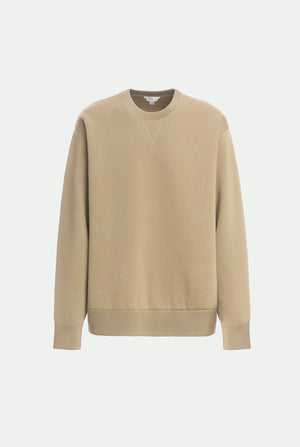 Girocollo in misto lana vergine e seta