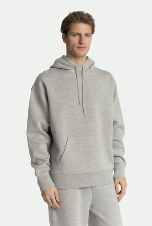 Sweatshirt aus Schurwolle und Seide