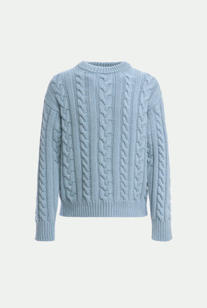 Crew neck in luxury cashmere