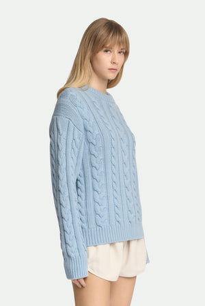 Maglia girocollo in cashmere