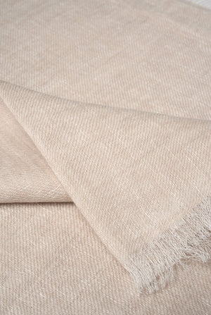 Stola in cashmere e lino