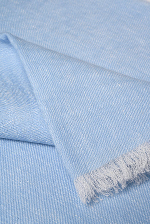 Stola in cashmere e lino