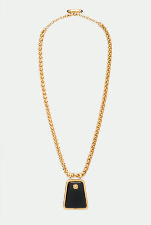 Notte Toscana brass necklace