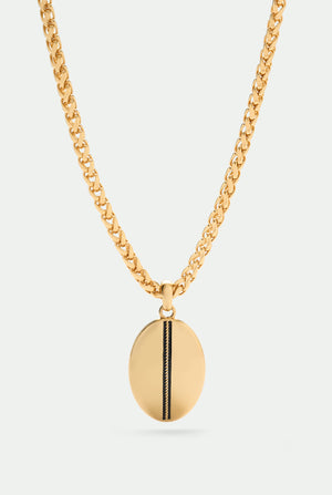 Aurea di Siena brass necklace